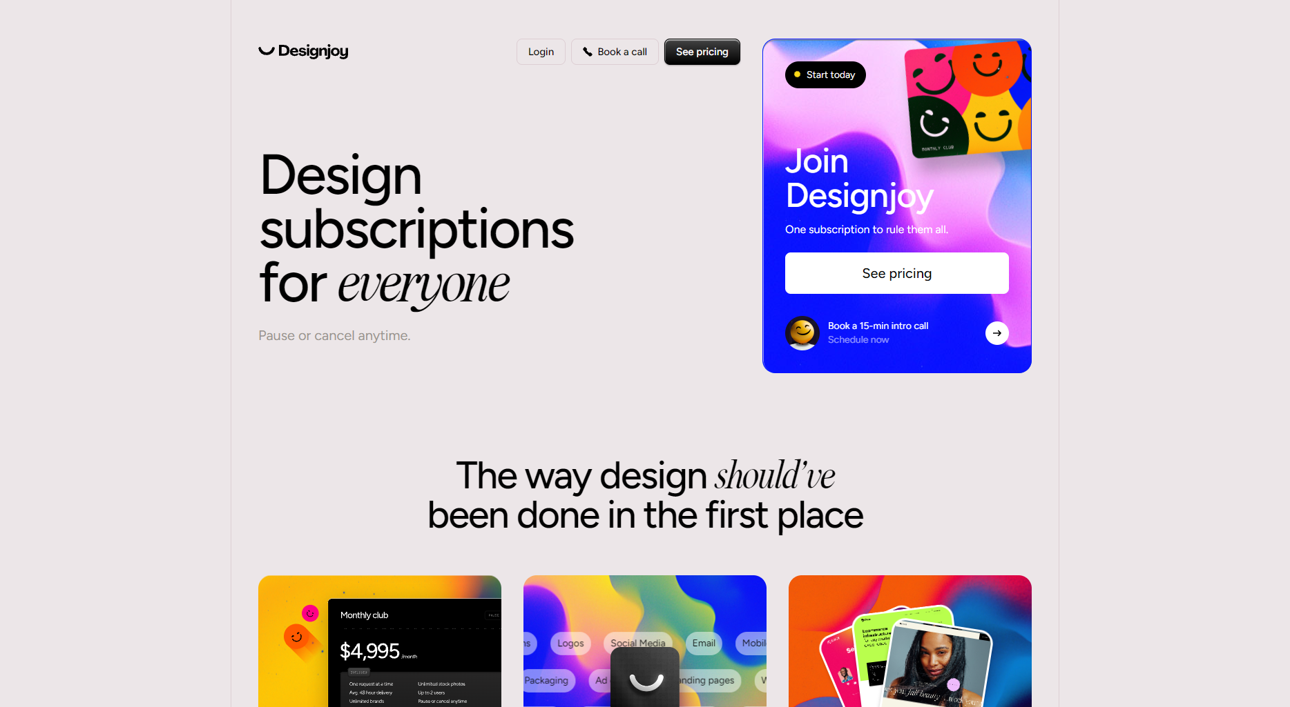 Designjoy - Boutique Design Subscription